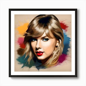 Taylor Swift 2 Art Print