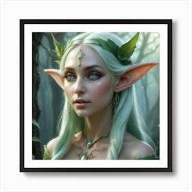 Elf Girl 4 Art Print