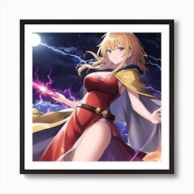 Night Mage Art Print