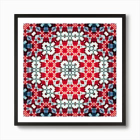 Red White And Blue Art Print