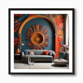 Abstract Painting(wall art) Art Print