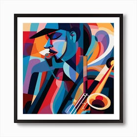 Jazz Musician 71 Art Print