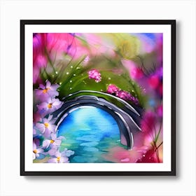 Bridge Serene Art Print