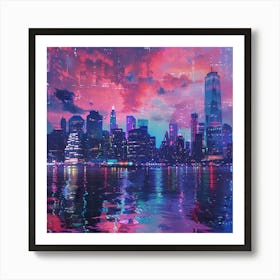 New York City Skyline Art Print