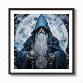 Wizard Of Time Art Print
