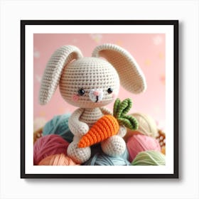 Amigurumi, Rabbit Art Print