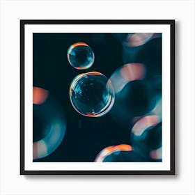 Soap Bubbles 2 Art Print