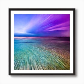 Abstract Seascape Art Print