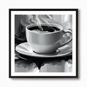 Coffee Cup 7 Art Print