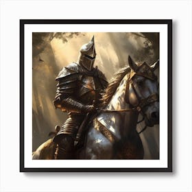 Armadiler Embark On A Quest As A Fearless Knight Sworn To Prote Ee519c28 A351 4380 85ba 893625fb06aa Art Print