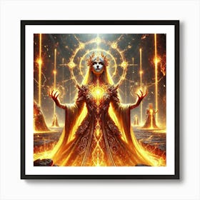 Queen Sorath Core Infusion Art Print