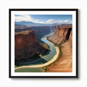 Canyon - Canyon Stock Videos & Royalty-Free Footage Art Print