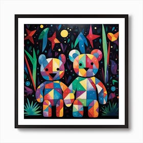 Teddy Bears Art Print