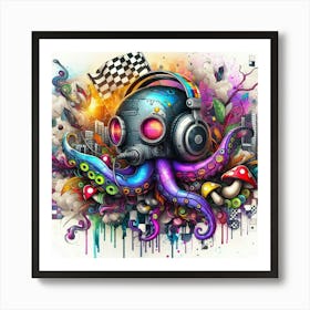 Octopus 12 Art Print