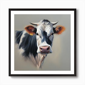 Cow Portrait 1 Art Print