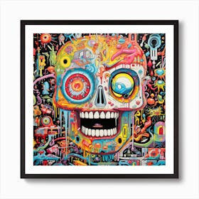 Sugar Skull 5 Art Print