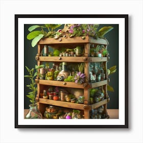 Miniature Garden Art Print