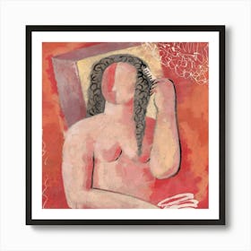 Nude Nude 3 Art Print