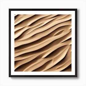 Sand Dune Texture 4 Art Print