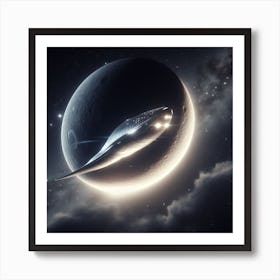 Spaceship Art Print