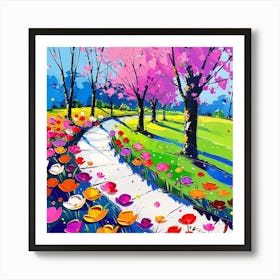 Cherry Blossoms 4 Art Print