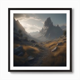 Landscape - Landscape Stock Videos & Royalty-Free Footage 16 Art Print