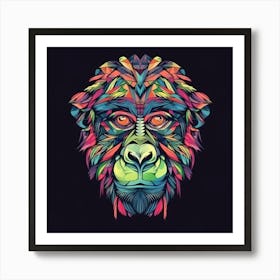 Baboon 3 Art Print