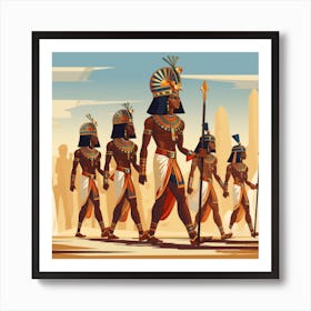 Egyptian Pharaohs Art Print