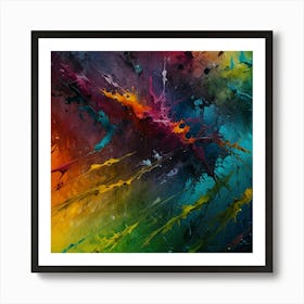 Abstract Painting 89 Art Print