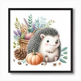 Hedgehog 3 Art Print