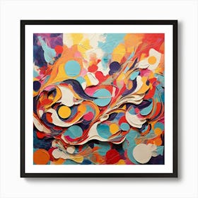 Abstract Painting 353 Art Print