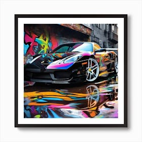 Graffiti Wall Art Art Print