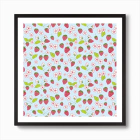 Mindfulnice Strawberry Fields Forever Art Print