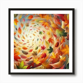 Autumn Leaves 1 Art Print