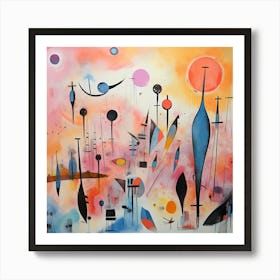 Contemporary Nostalgia Symphony Art Print