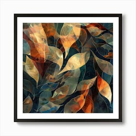 Nature Inspired Abstract 2 Art Print