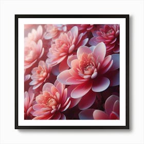 Pink Flowers 2 Art Print