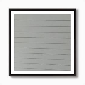 The theme is white with stripes on the paper Art Print