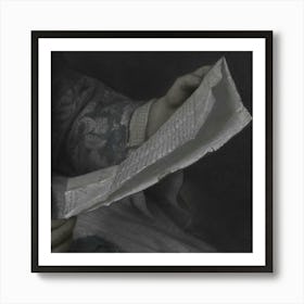 Woman Reading A Letter Art Print