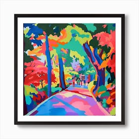 Abstract Park Collection Peoples Park Shanghai China 1 Art Print