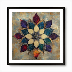 Lotus Flower Art 1 Art Print