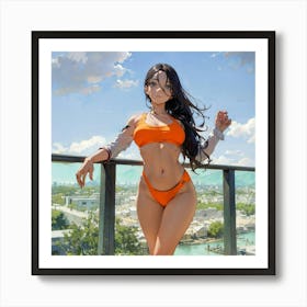 One Piece Sexy Girl 1 Art Print