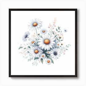 Daisies 4 Art Print