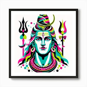Lord Shiva 11 Art Print