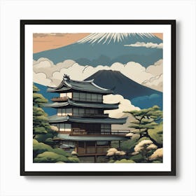 Mt Fuji Art Print