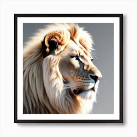 Lion Portrait 22 Art Print