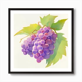 Grape Art Print