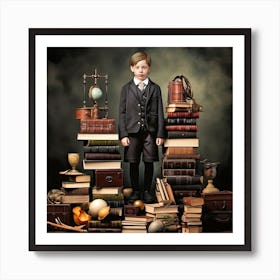 School Days Art Print