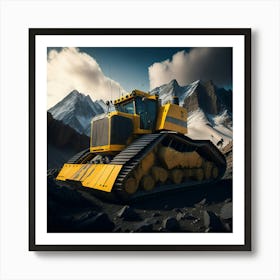 Buldozer Mountain (43) Art Print