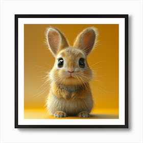 Cute Bunny 3 Art Print